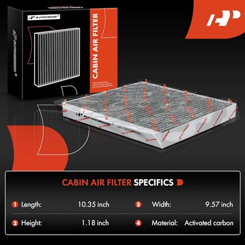 Carbon Cabin Air Filter for Jeep Grand Cherokee & Dodge Durango (2011-2022)