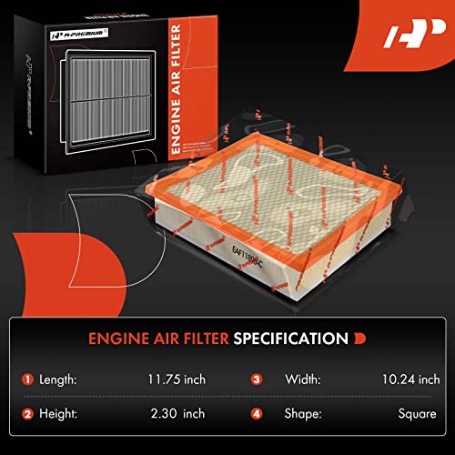 Toyota Engine Air Filter for Sequoia, Tacoma, and Tundra (2013-2023)