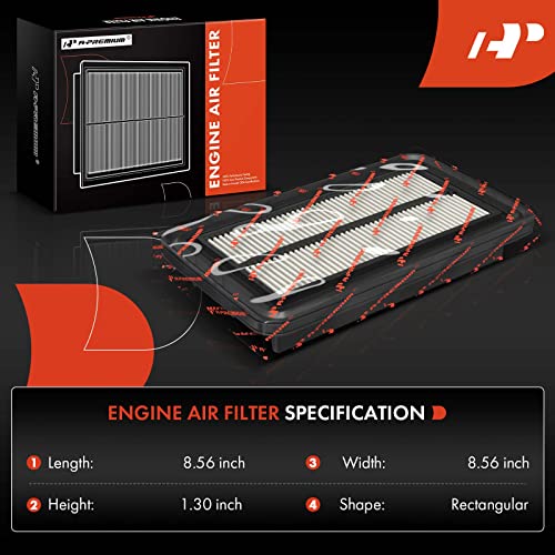 Subaru Engine Air Filter for Impreza, Legacy, Outback, WRX, Forester, Tribeca