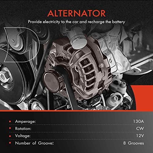 Quality Alternator for Ford Trucks and SUVs 1997-2002